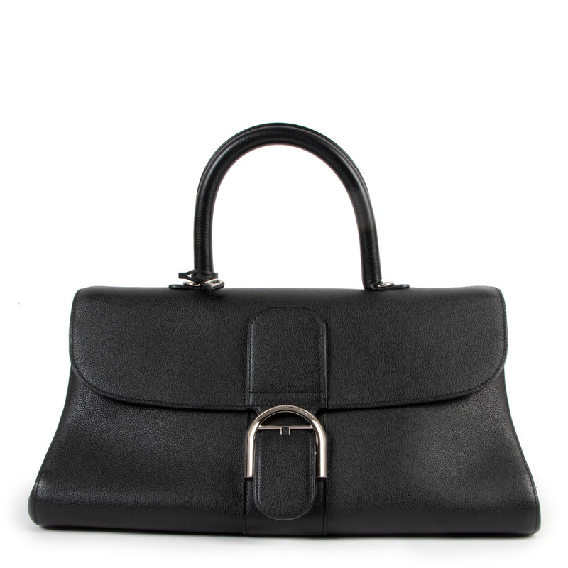 Delvaux Black Brillant East West Handbag