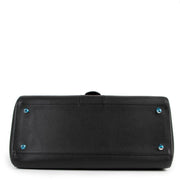 Delvaux Black Brillant East West Handbag