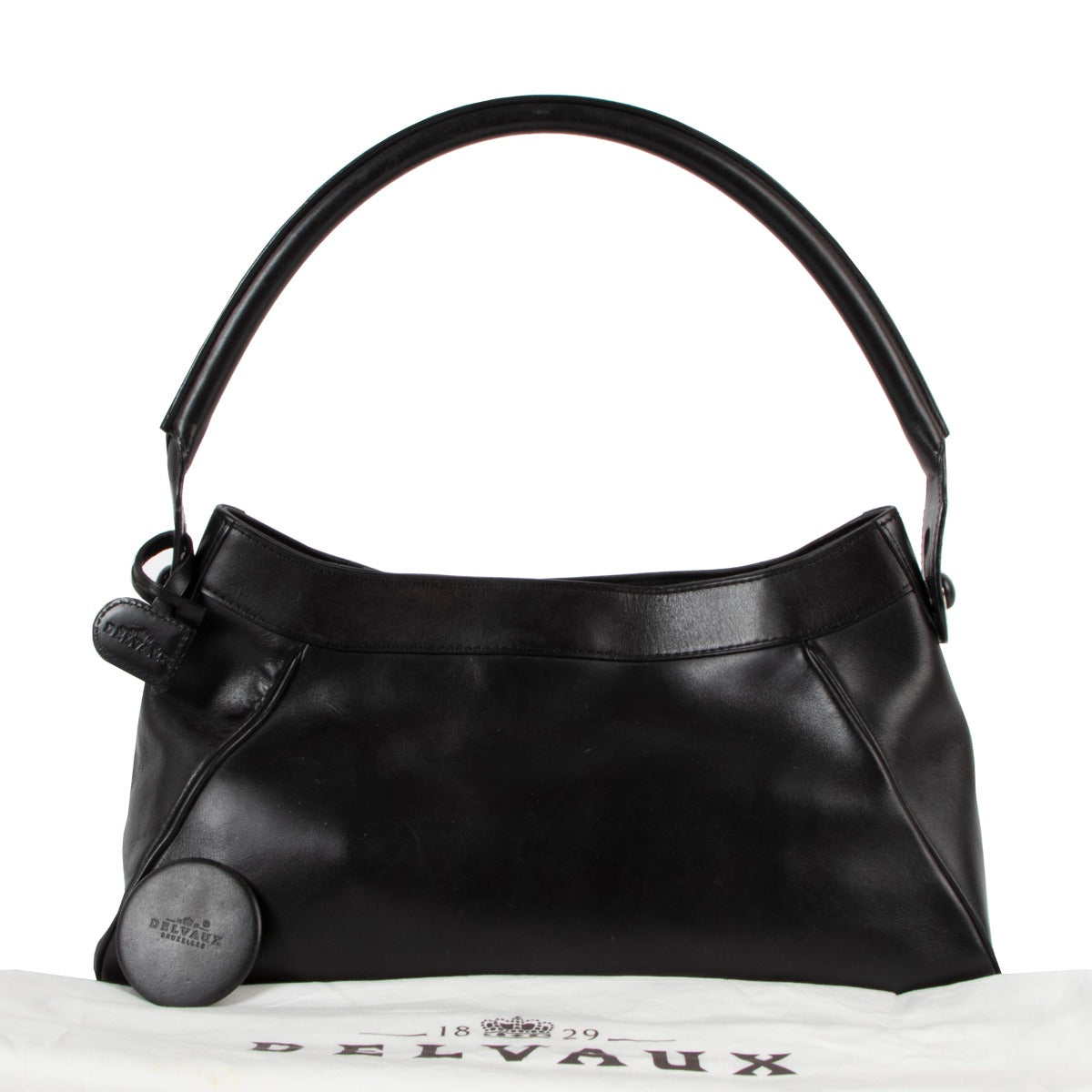 Delvaux Capri Bridon Façade Shoulder Bag