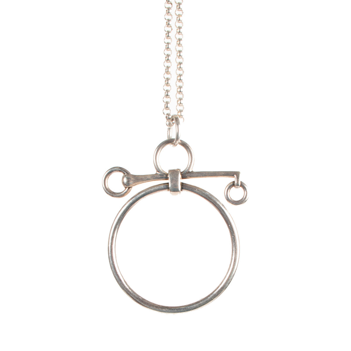 Hermès Mors de Bride Silver Necklace aan de beste prijs bij Labellov tweedehands luxe in Antwerpen
