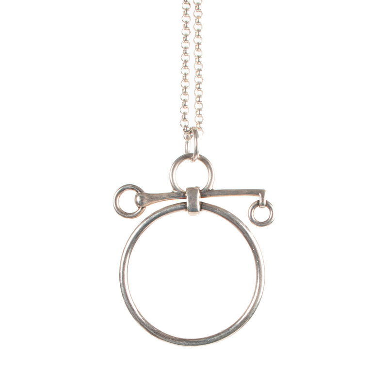 Hermès Mors de Bride Silver Necklace aan de beste prijs bij Labellov tweedehands luxe in Antwerpen