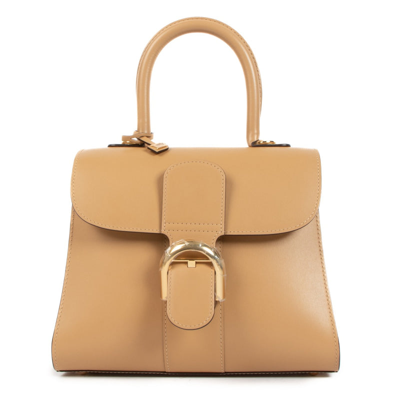 Delvaux Brillant PM Latte Box Calf