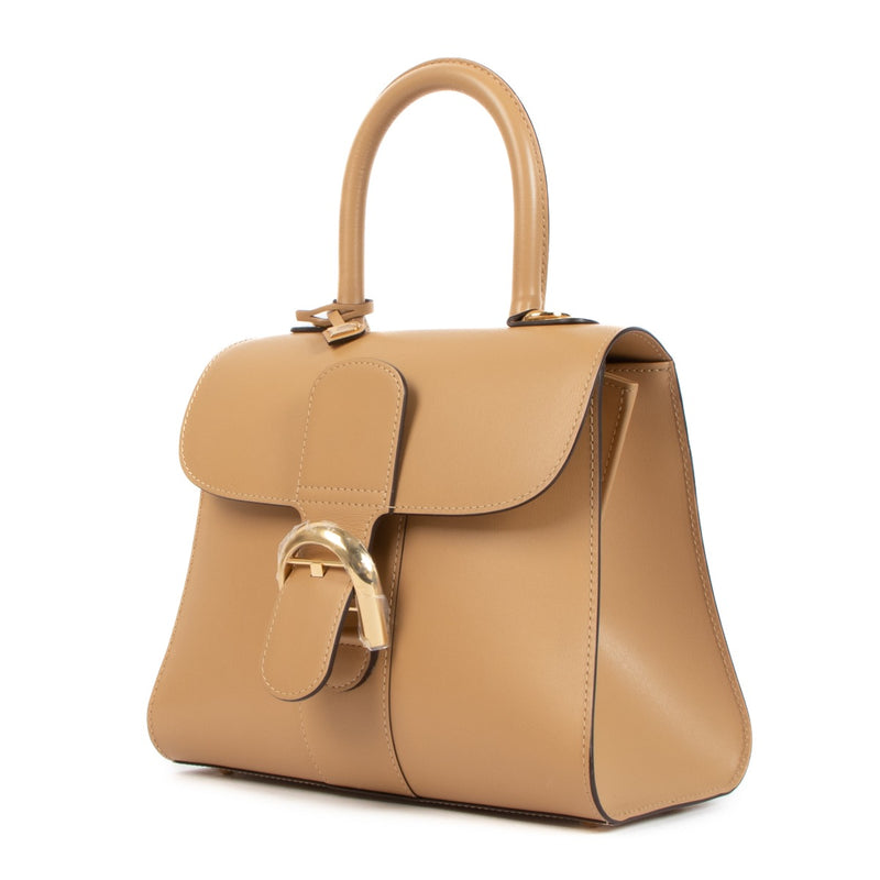 shop safe online Delvaux Brillant PM Latte. koop veilig online tegen de beste prijs.