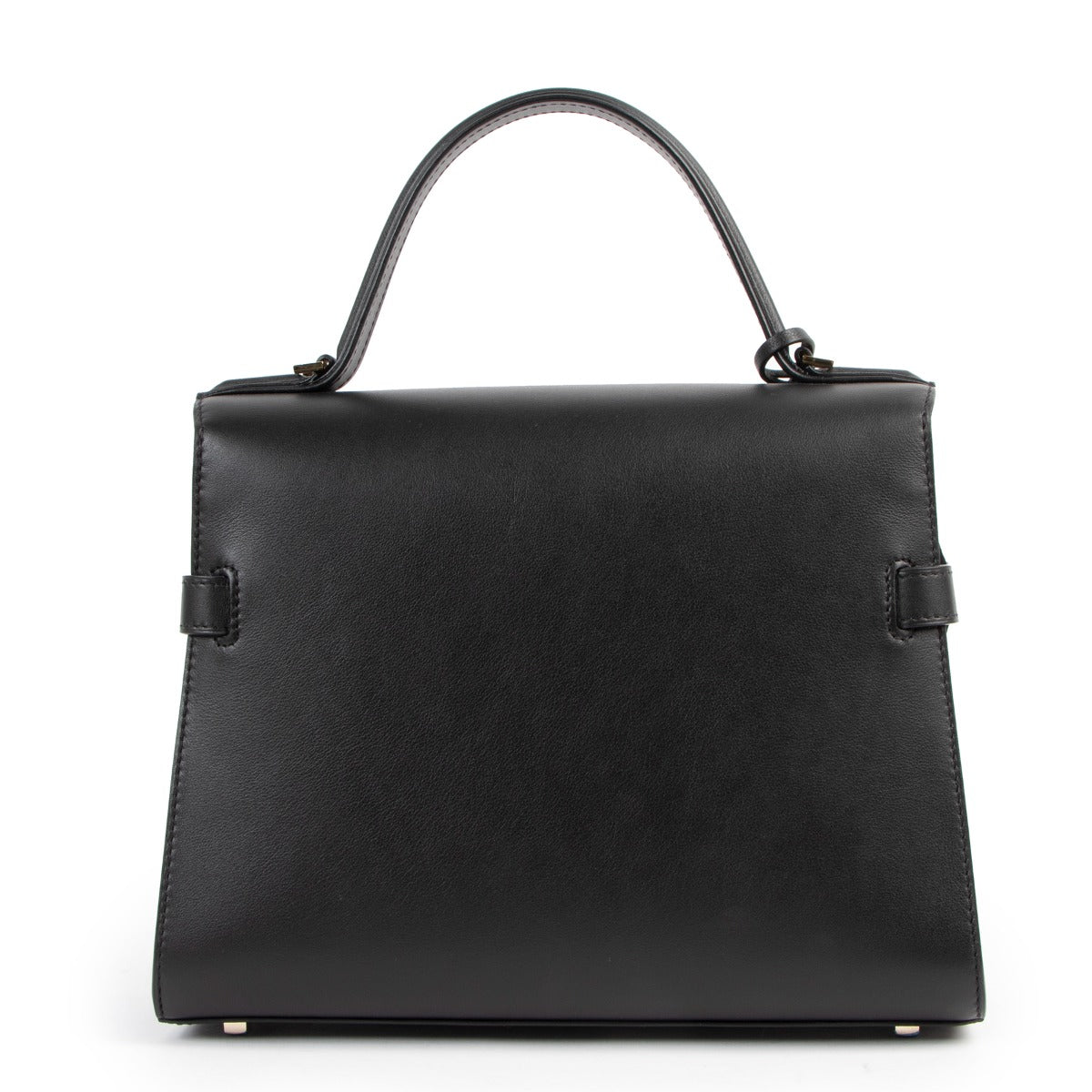 Delvaux Tempête MM Black Supple Calf
