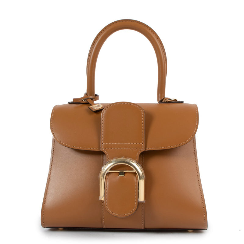 Delvaux Brillant Mini Tan Box Calf