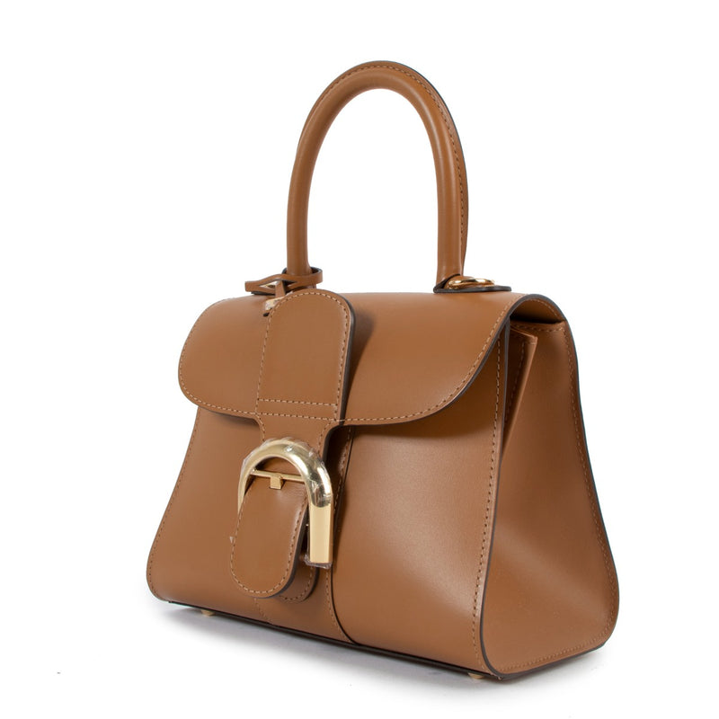 Delvaux Brillant Mini Tan Box Calf
