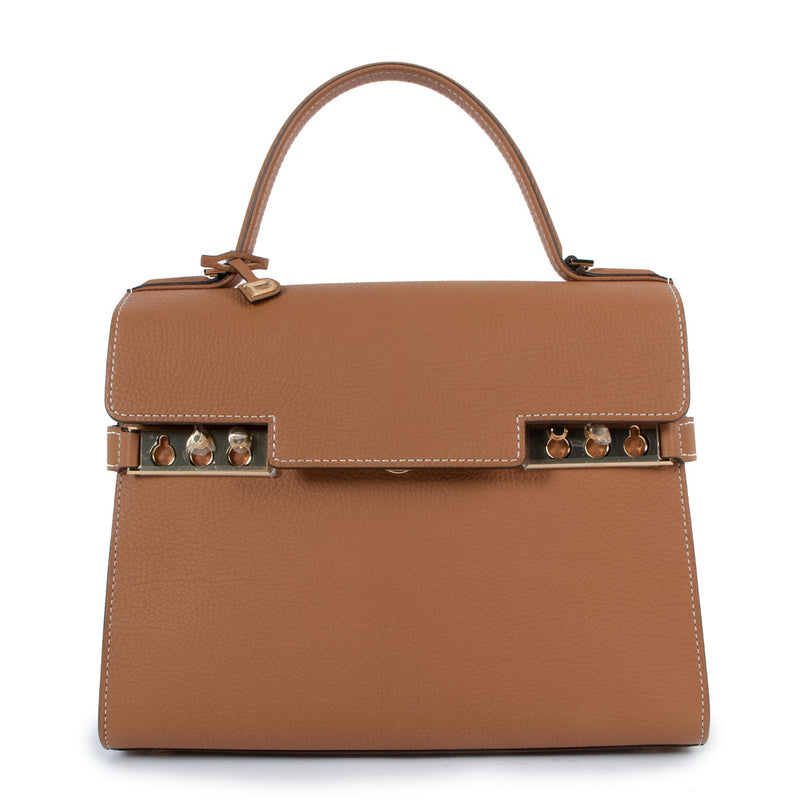 Delvaux Tempête MM Vegetal Crispy Calf