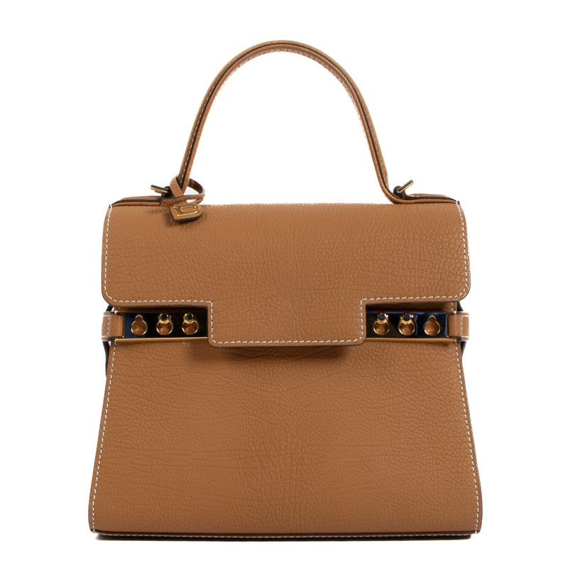 shop 100% authentic second hand Delvaux Tempête PM Vegetal Cripsy Calf Top Handle on Labellov.com