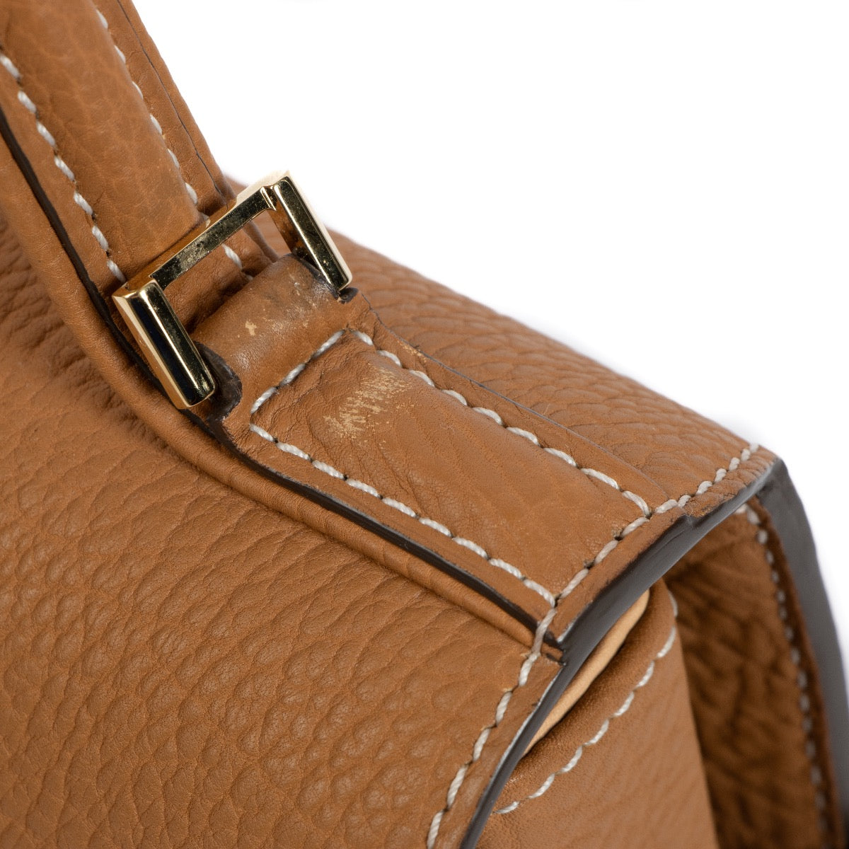 shop 100% authentic second hand Delvaux Tempête PM Vegetal Cripsy Calf Top Handle on Labellov.com