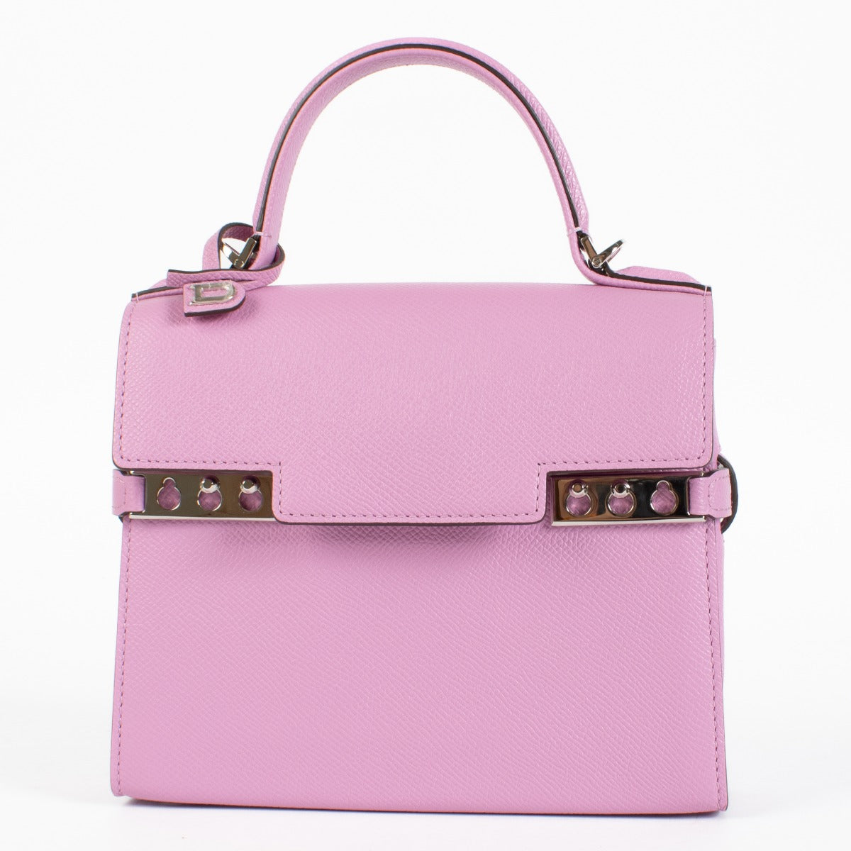 Authentic preloved Delvaux Orchid Alpine Calf Tempête Small Bag on Labellov.com