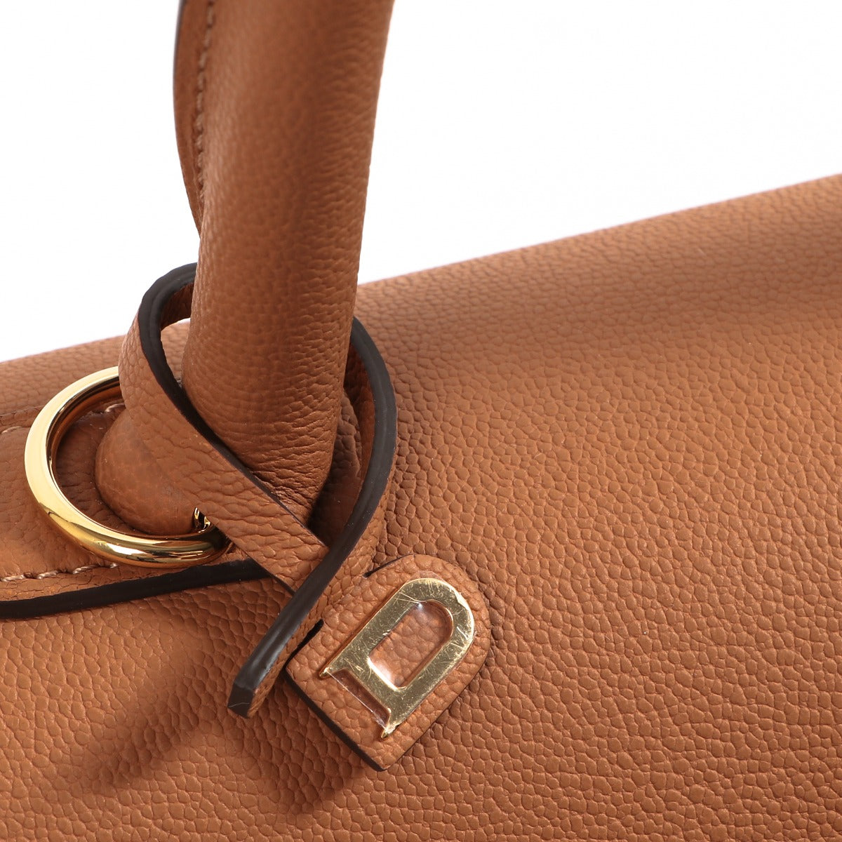 Buy an authentic second-hand Delvaux Végétal Rodeo Calfskin MM Brillant Top Handle Bag as new at Labellov in Antwerp.