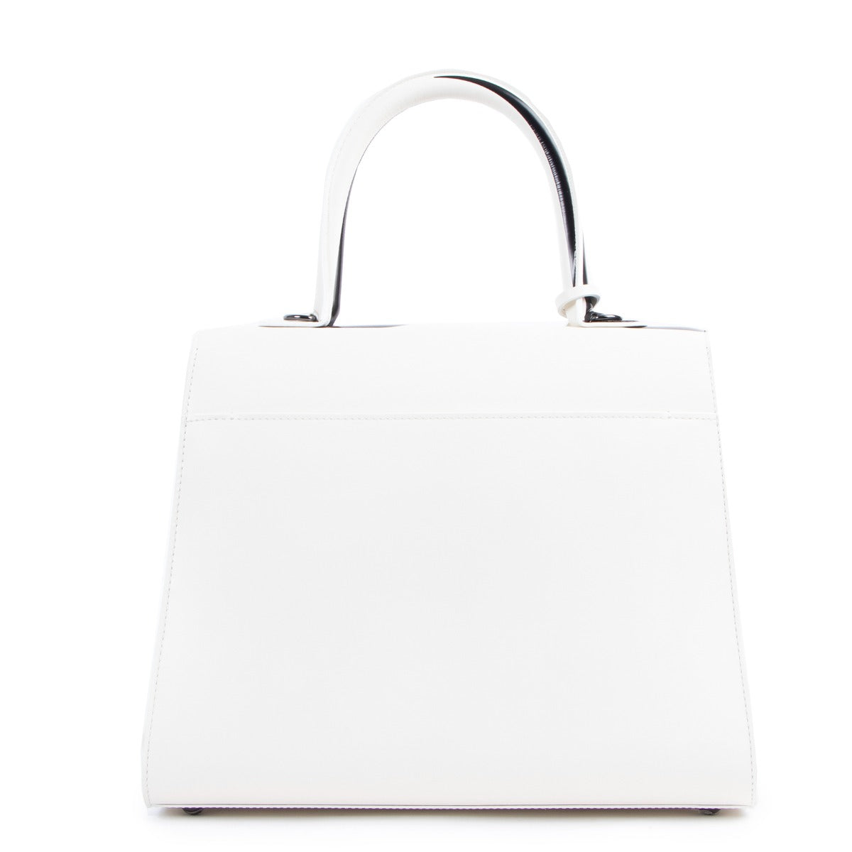 Delvaux Autumn/Winter 2018 Brillant MM Light And Shadow Box Calf Ivory/Black Limited Edition