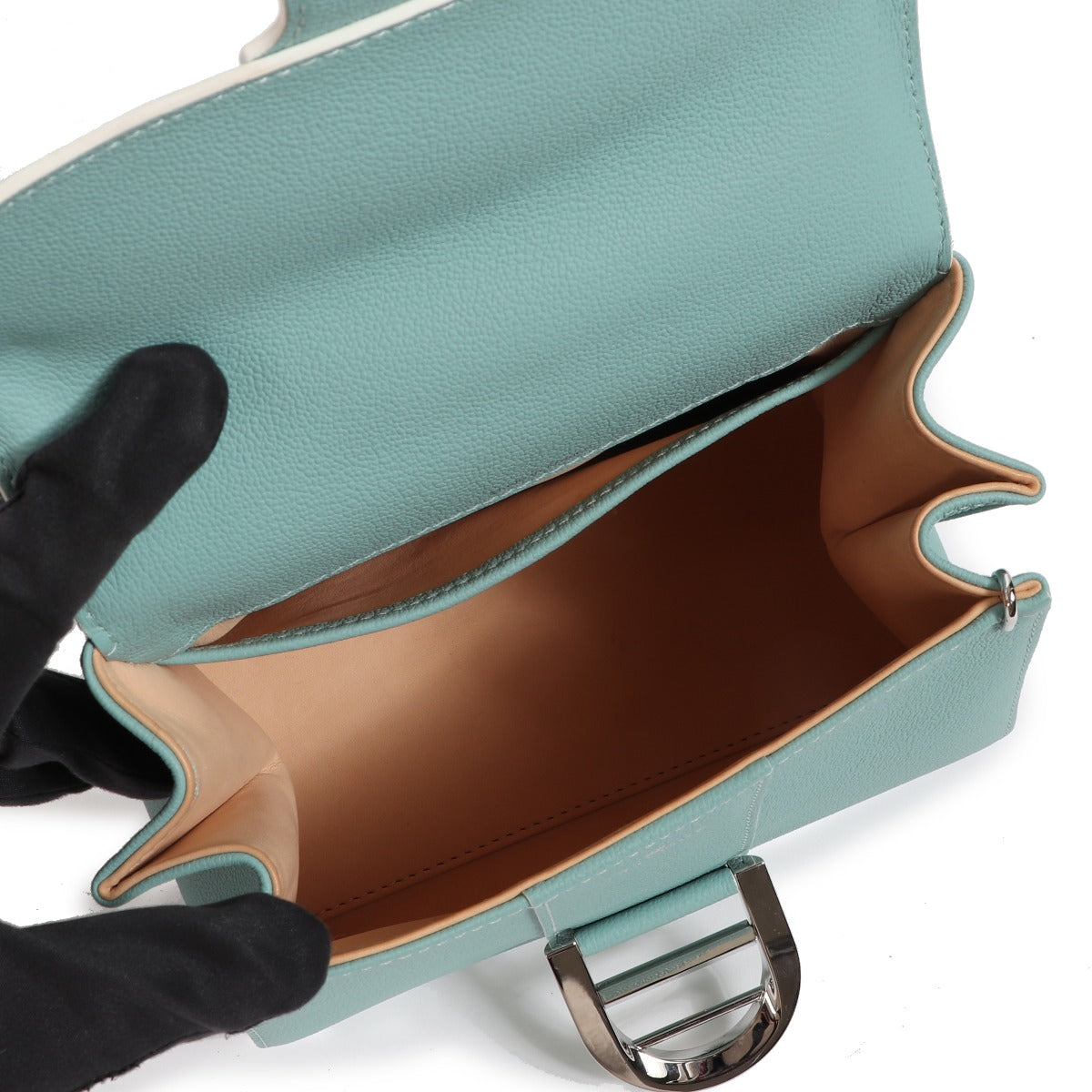 Delvaux Brillant Mini veau Rodeo Jade