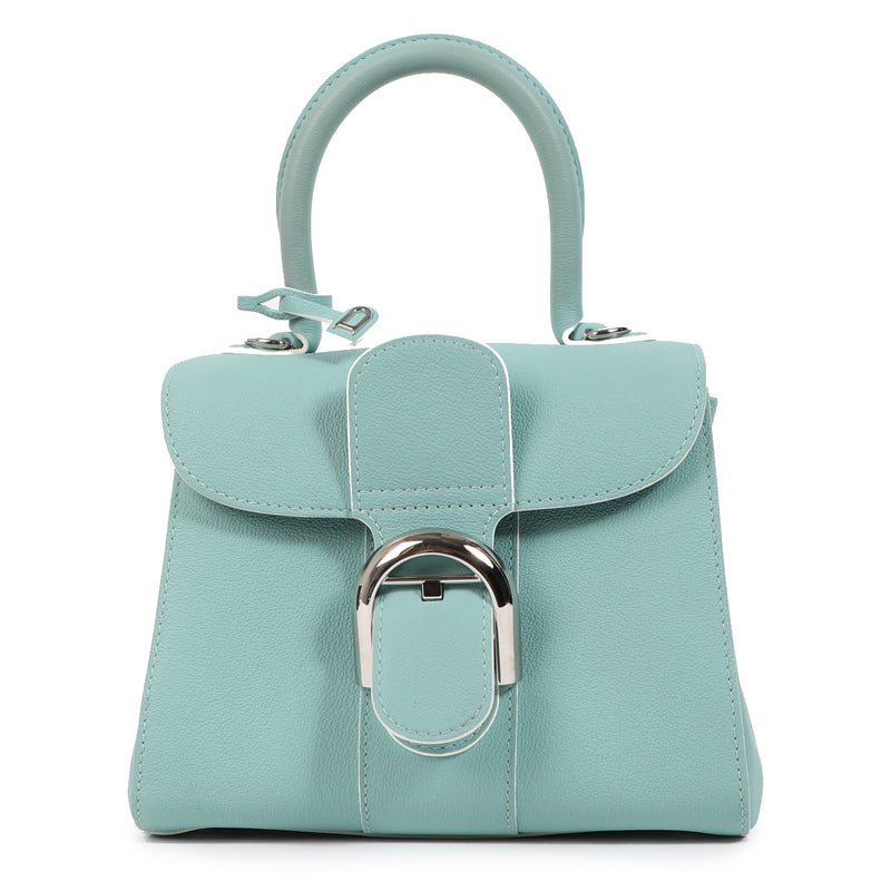 Delvaux Brillant Mini Jade Rodeo Calf