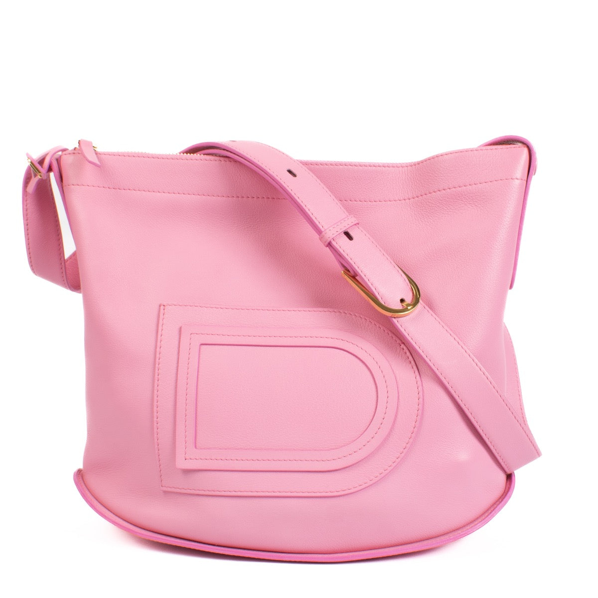 Delvaux Flamingo Polo Pin Baudrier Bag aan de beste prijs bij Labellov tweedehands luxe in Antwerpen en Knokke.
