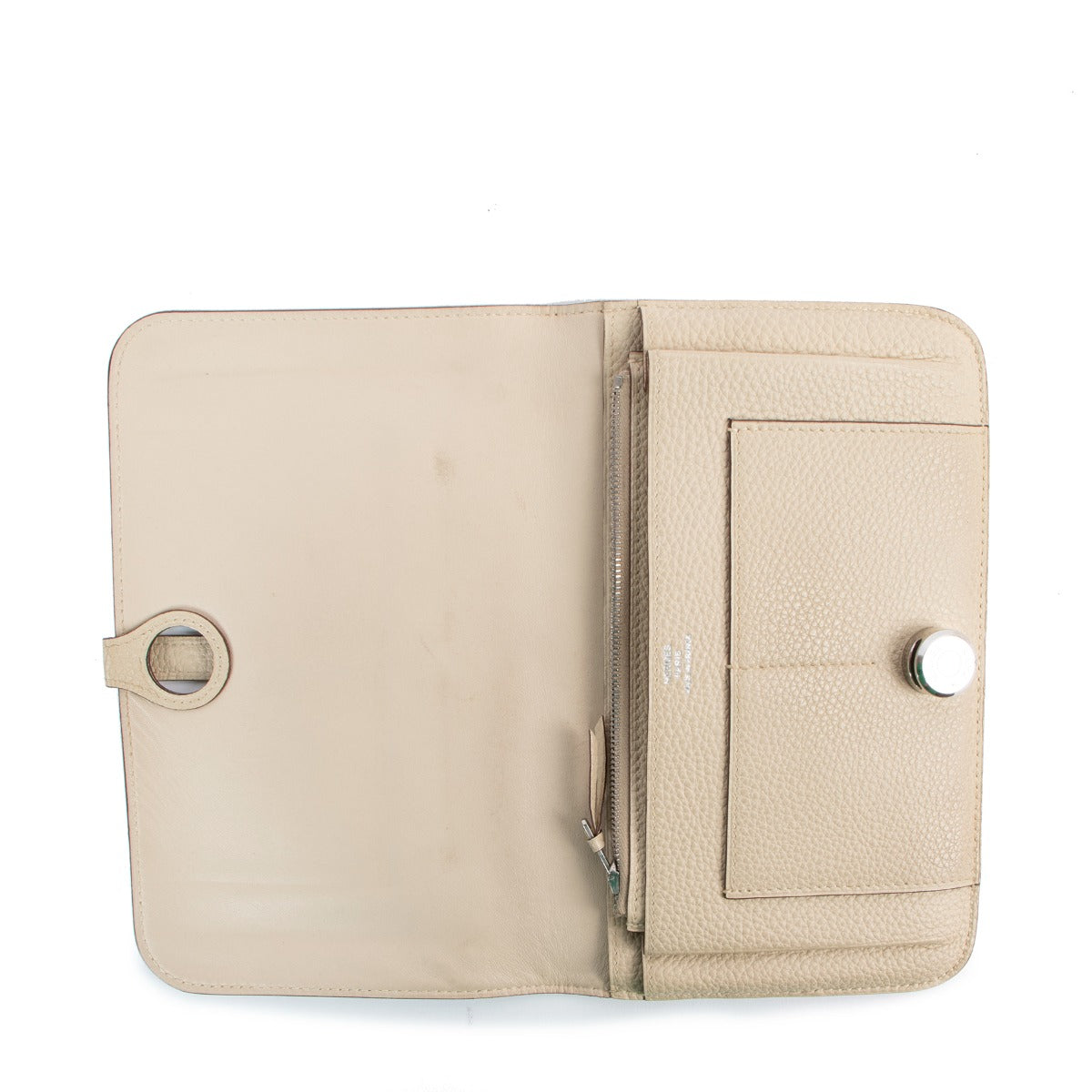 Authentic second hand Hermès Dogon Duo Trench Togo Wallet at Labellov.com