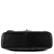 Buy online an authentic second hand Chanel Black Caviar Single Jumbo Classic Flap Bag in very good condition at Labellov in Antwerp.