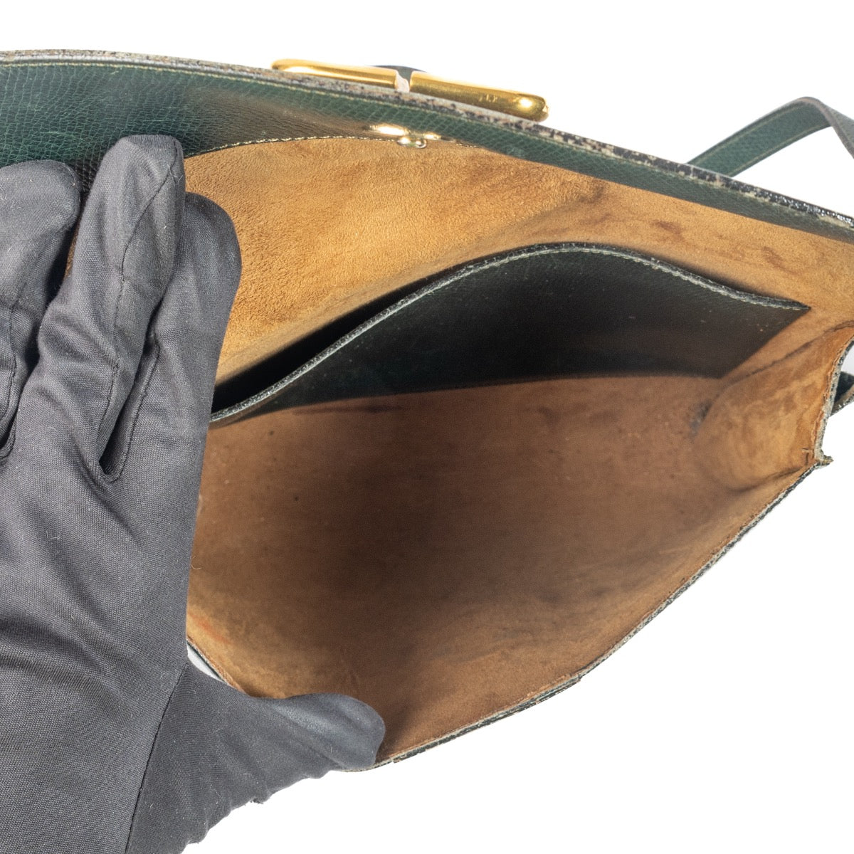 Shop 100% authentic second-hand Delvaux Green Crossbody on Labellov.com