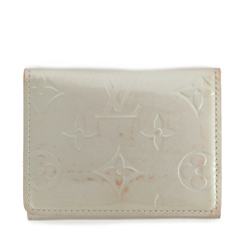 Louis Vuitton Silver Monogram Vernis Ludlow Wallet