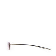 Buy online authentic second hand Gucci Vintage Pink Rimless Rectangle Glasses in very good condition at Labellov in Antwerp.