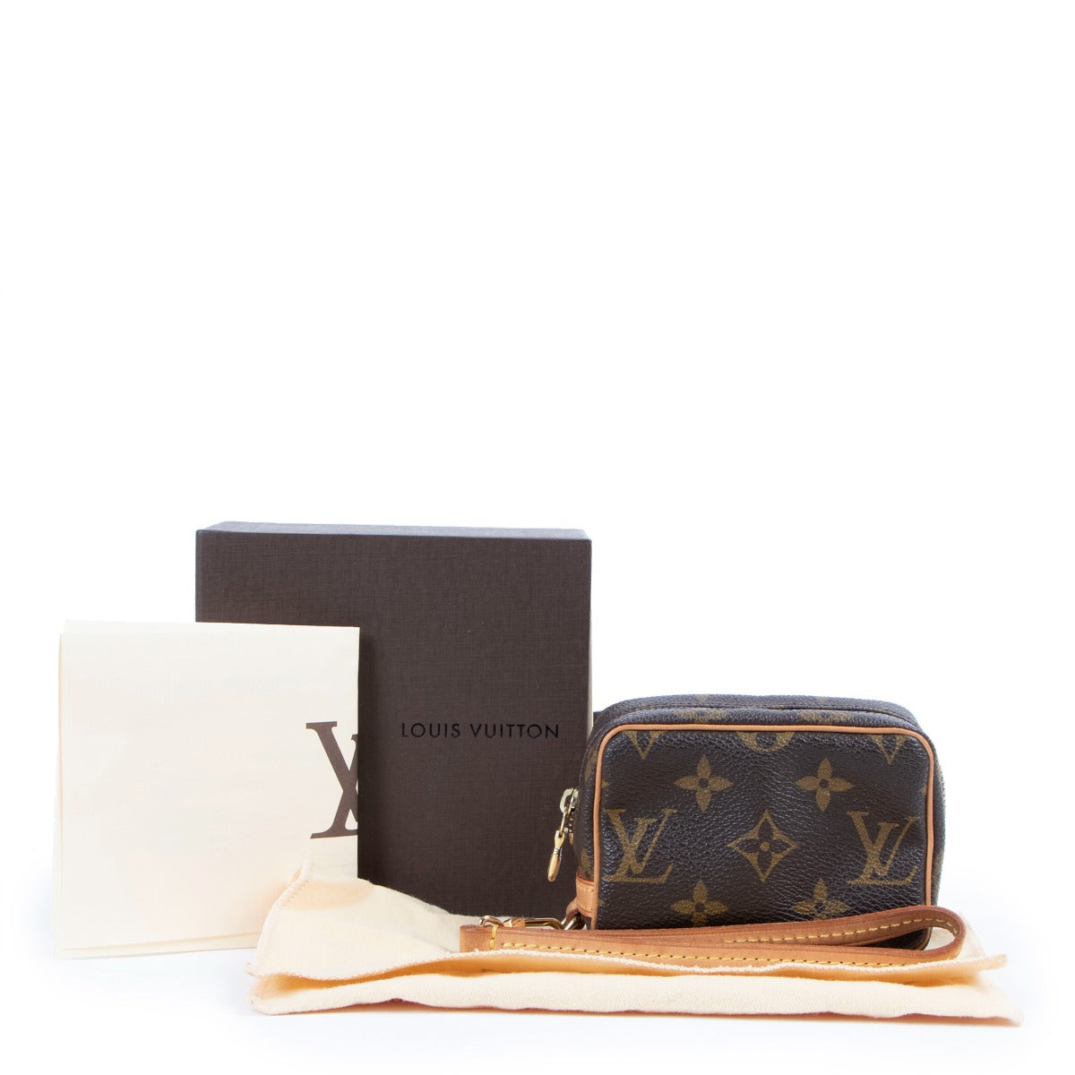 Louis Vuitton Trousse Wapity Monogram Canvas Pouch