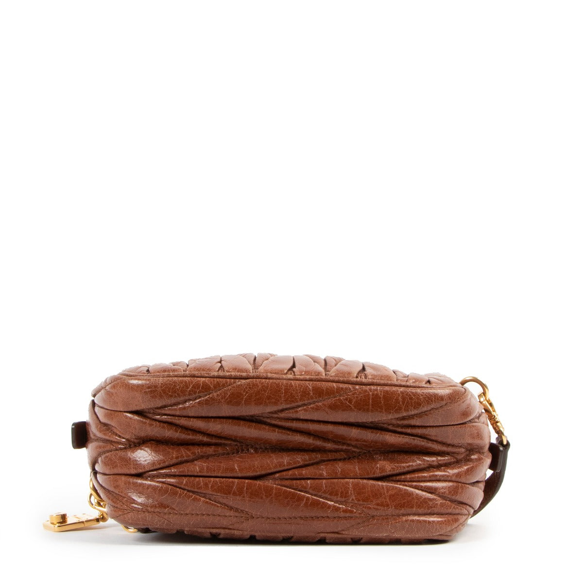 Miu Miu Palissandro Matelasse Lux Crossbody Bag