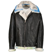 Balenciaga Winter 2018 Graffiti Shearling Coat