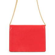 Valentino Garavani Red Ribbon V-Logo Crossbody Bag
