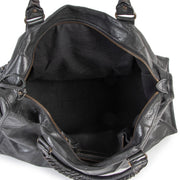 Buy an authentic second hand Balenciaga Black Chèvre Arena Classic Work Top Handle in very good condition at Labellov