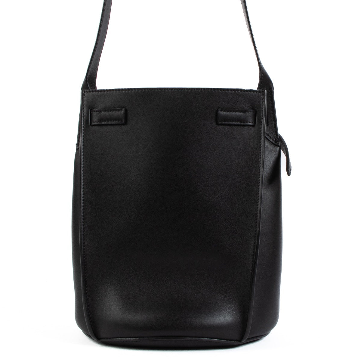 shop 100% authentic second hand Celine Black Leather Bucket Shoulder Bag on Labellov.com