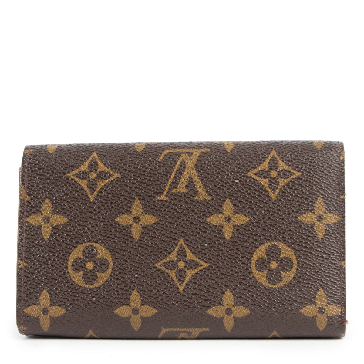 Shop safe online at Labellov in Antwerp this 100% authentic second hand Louis Vuitton Monogram Tresor Wallet