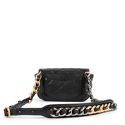 Chanel Cruise 2020 Black Lambskin 19 Waist Bag, Chanel second hand Cruise 2020 Black Lambskin 19 Waist Bag, Chanel preloved Cruise 2020 Black Lambskin 19 Waist Bag, Chanel Black 19 Waist Bag, Chanel second hand Black Lambskin 19 Waist Bag