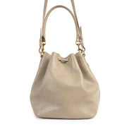 Shop safe online at Labellov in Antwerp this 100% authentic second hand Saint Laurent Grey Emmanuelle Bucket Bag