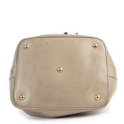 Shop safe online at Labellov in Antwerp this 100% authentic second hand Saint Laurent Grey Emmanuelle Bucket Bag