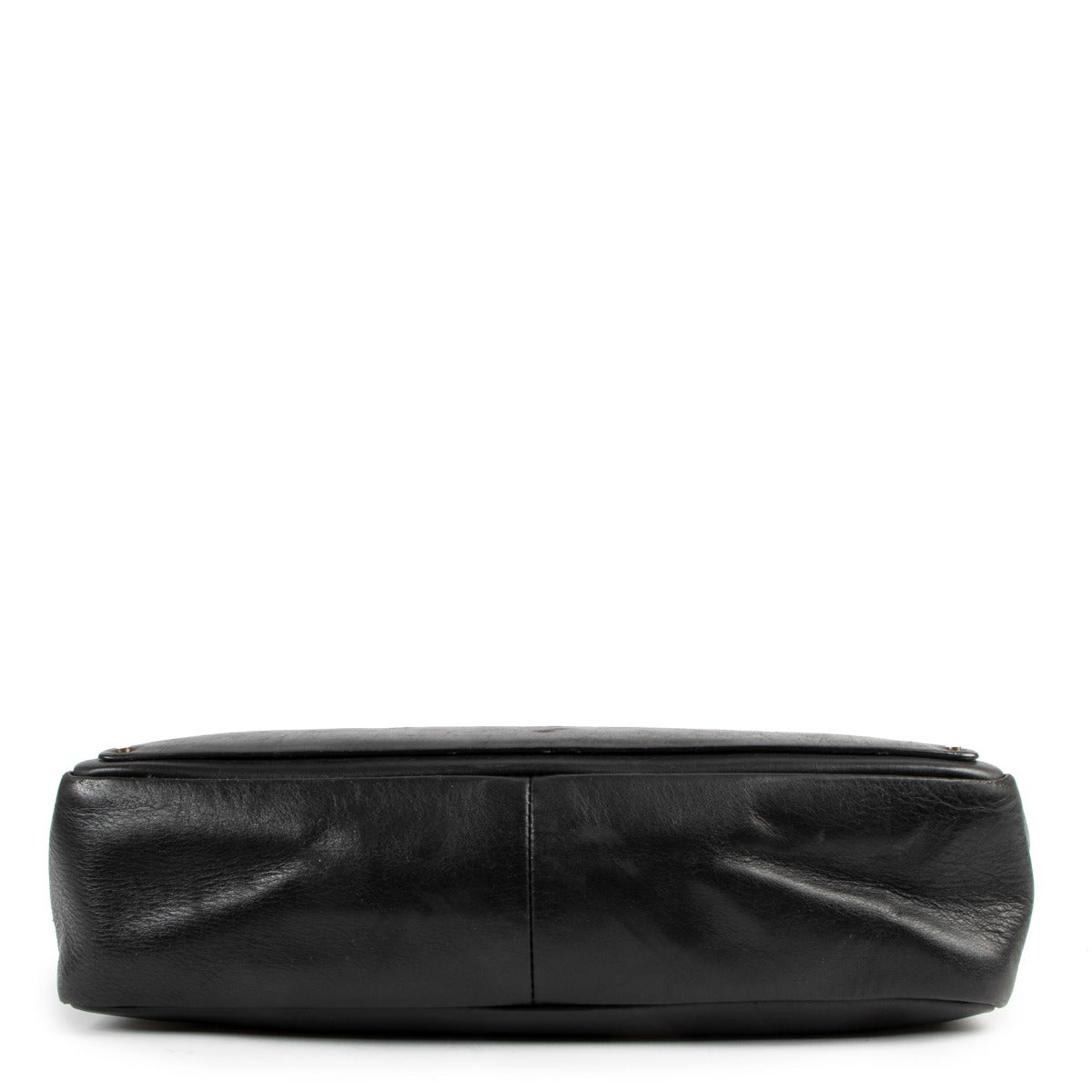 Shop safe online at Labellov in Antwerp this 100% authentic second hand Valentino Black Leather Top Handle