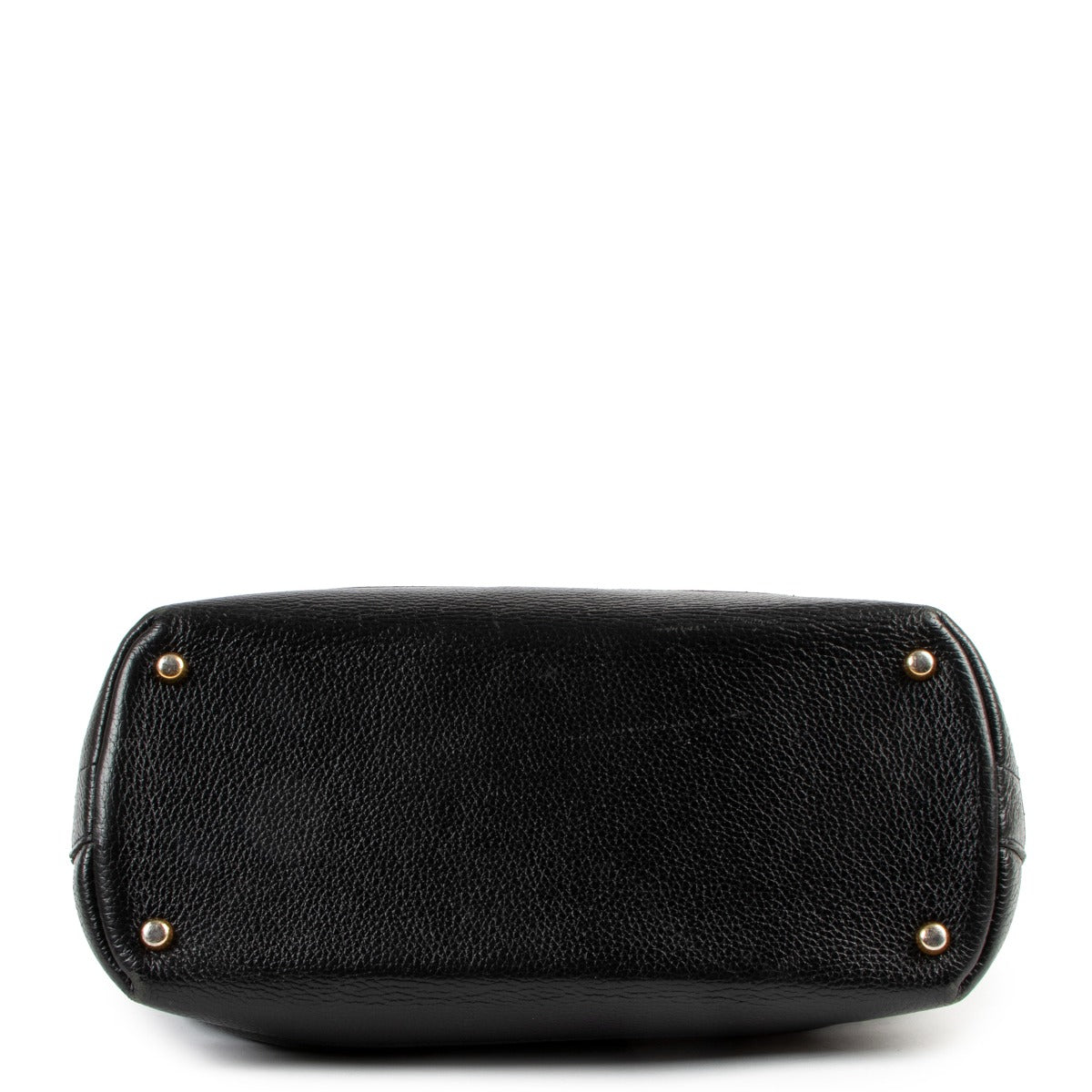 Delvaux Black Leather Liaison Shoulder Bag