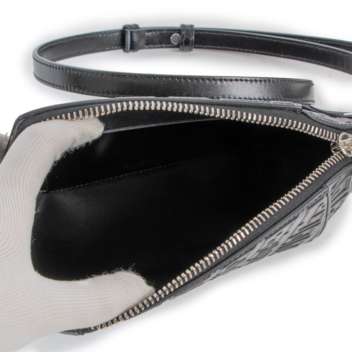 Givenchy Black Antigona XS 4G Leather Bag