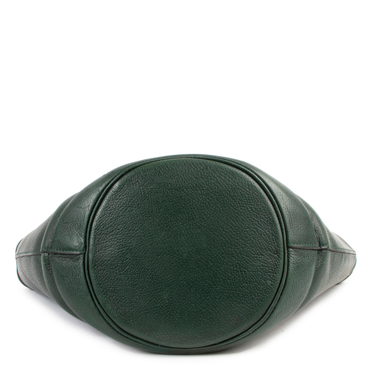 Sac à bandoulière vintage Delvaux en cuir vert
