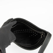 Delvaux Le Pin Black Taurillon Soft Daily Surpiqué Bag