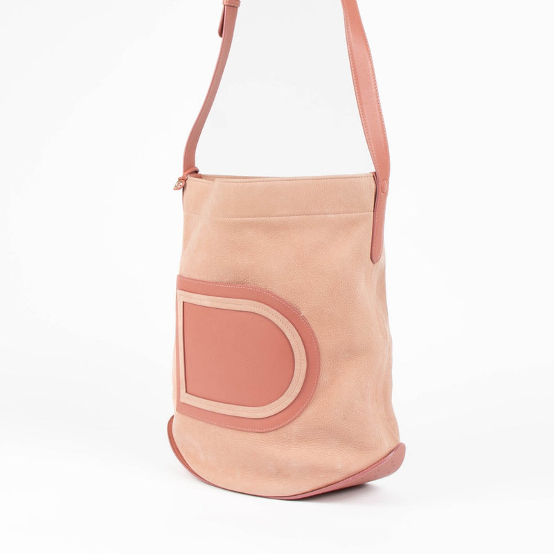 Delvaux Bois de Rose Santiag/Allure Pin Bag