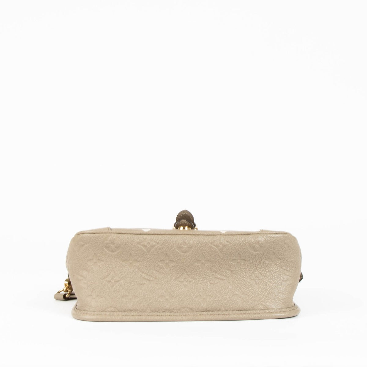 Shop the authentic Louis Vuitton Beige Empreinte Tourterelle Diane Crossbody Bag second hand on Labellov.com