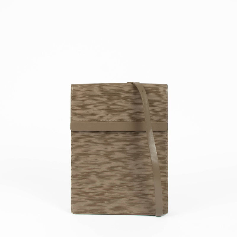 Shop the authentic Louis Vuitton Beige Epi Ramatuelle Crossbody Bag second hand on Labellov.com