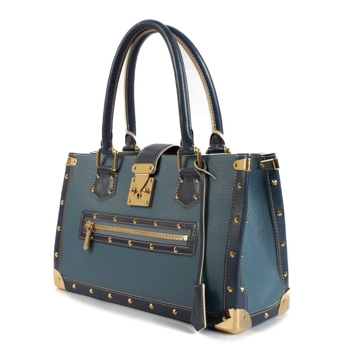 Louis Vuitton Blue Suhali Le Fabuleux Handbag