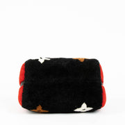 Louis Vuitton Speedy 25 Teddy black red top handle statement bag