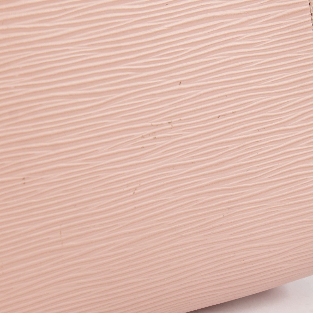 Louis Vuitton Rose Ballerine Epi Leather Cluny BB Bag
