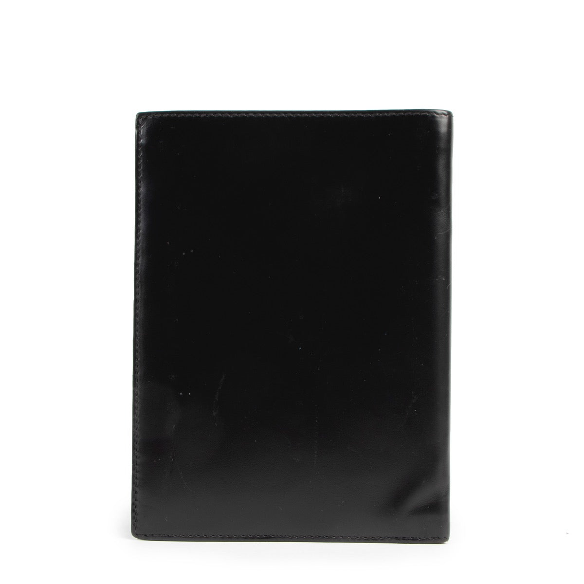 Buy an authentic second hand Salvatore Ferragamo Black Leather Wallet in very good condition at Labellov