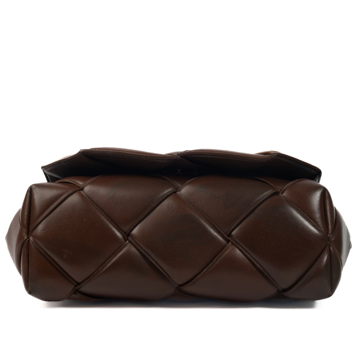 Shop 100% authentic second-hand Bottega Veneta Brown Nappa Top Handle on Labellov.com