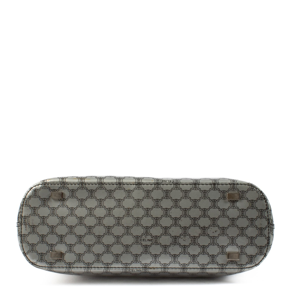 shop 100% authentic second hand Celine Silver Patent Top Handle Bag on Labellov.com