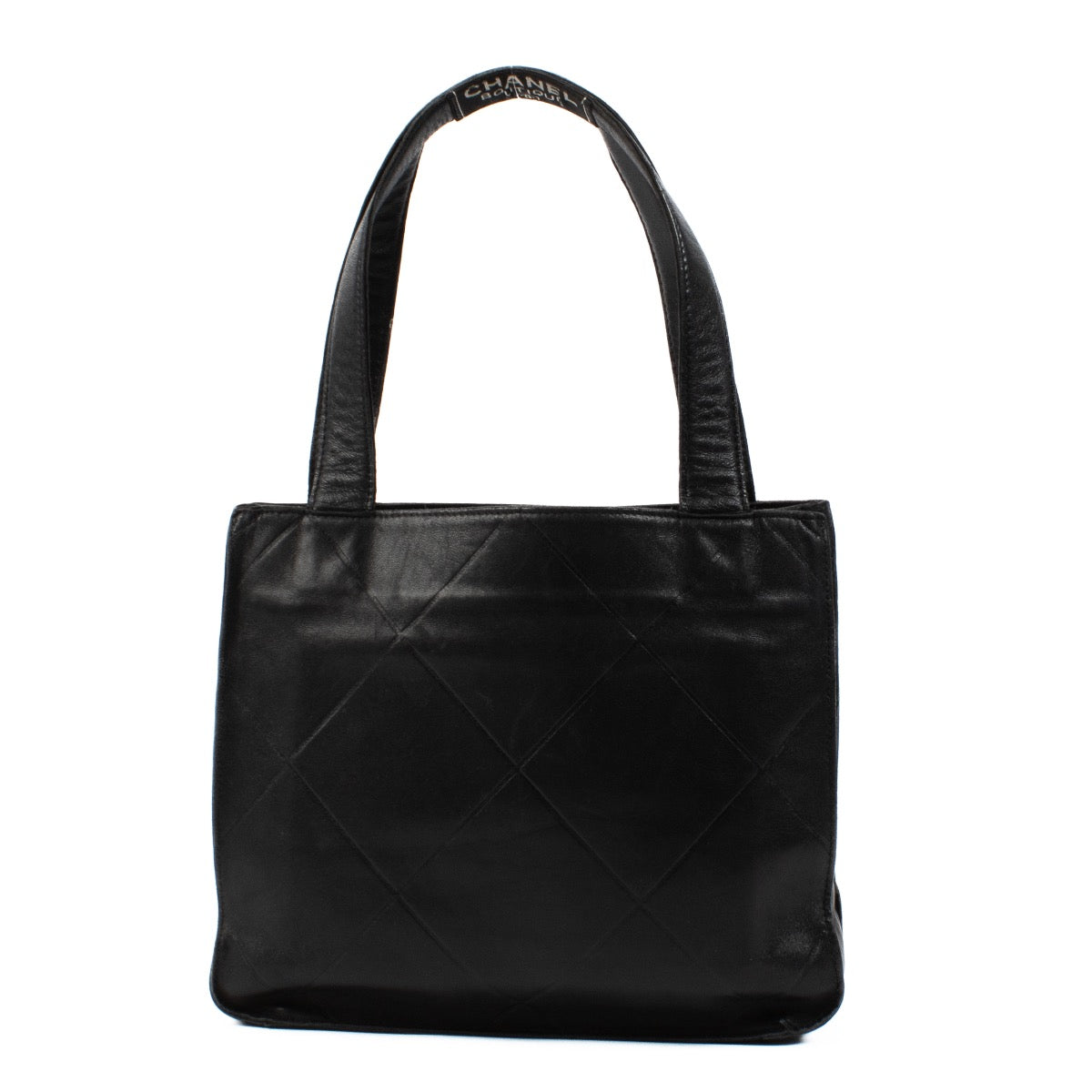 shop 100% authentic second hand Chanel Black Tag Personalized Mini Tote Bag on Labellov.com