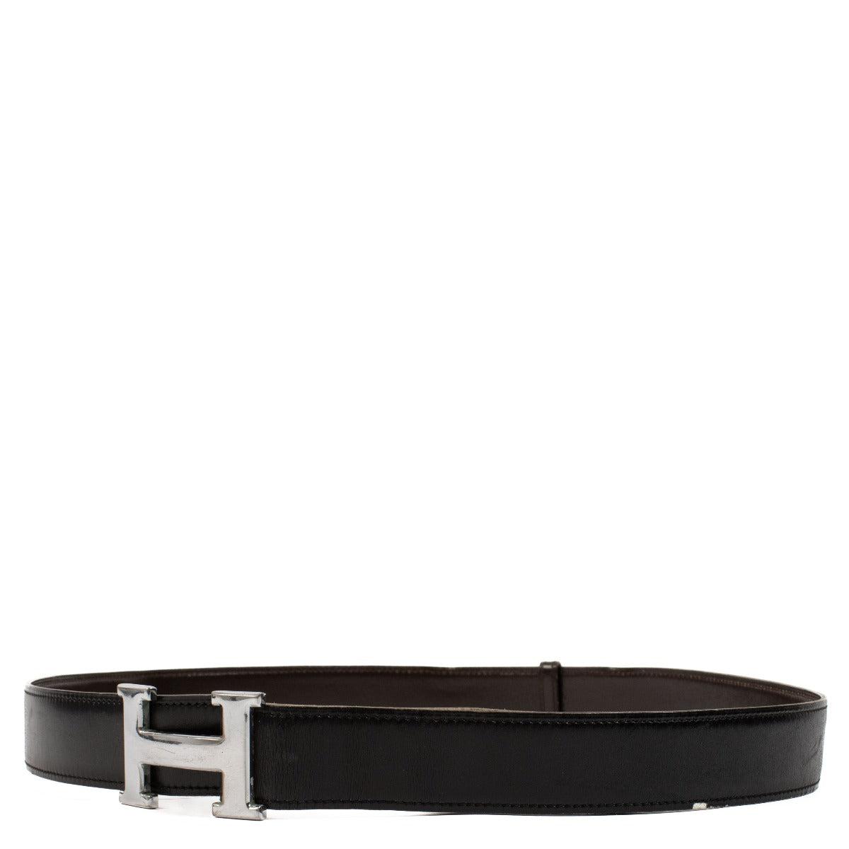 Shop 100% authentic secondhand Hermès Black Reversible H Buckle Belt on Labellov.com